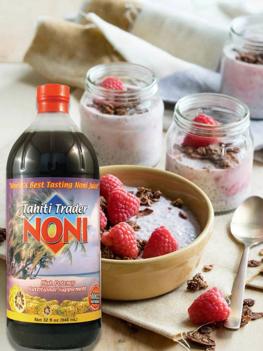 Tahiti Trader Noni Chia Seed Yogurt Recipe - Tahiti Trader