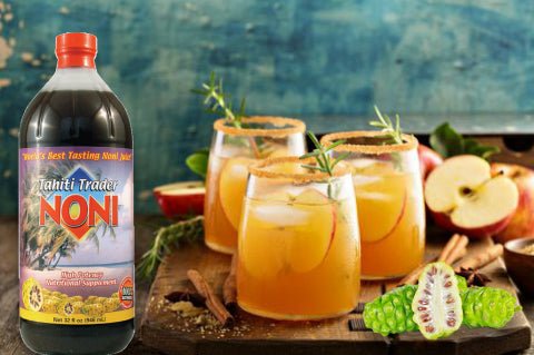 Hot or Cold Apple Cider Recipe with Noni - Tahiti Trader