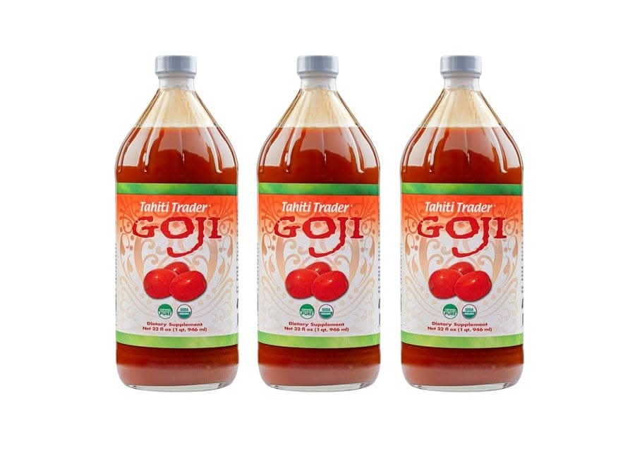 Special Offer: Organic Goji Berry Juice 32 oz 3 - pack - Phone Order Form - Tahiti Trader