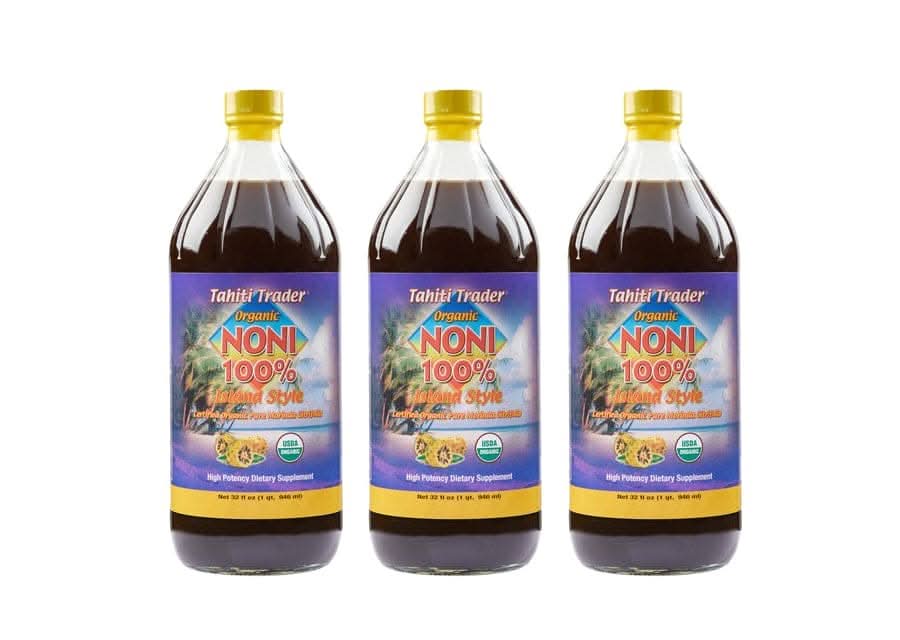 Special Offer: Organic Noni 100% Island Style 32 oz - Phone Order From - Tahiti Trader