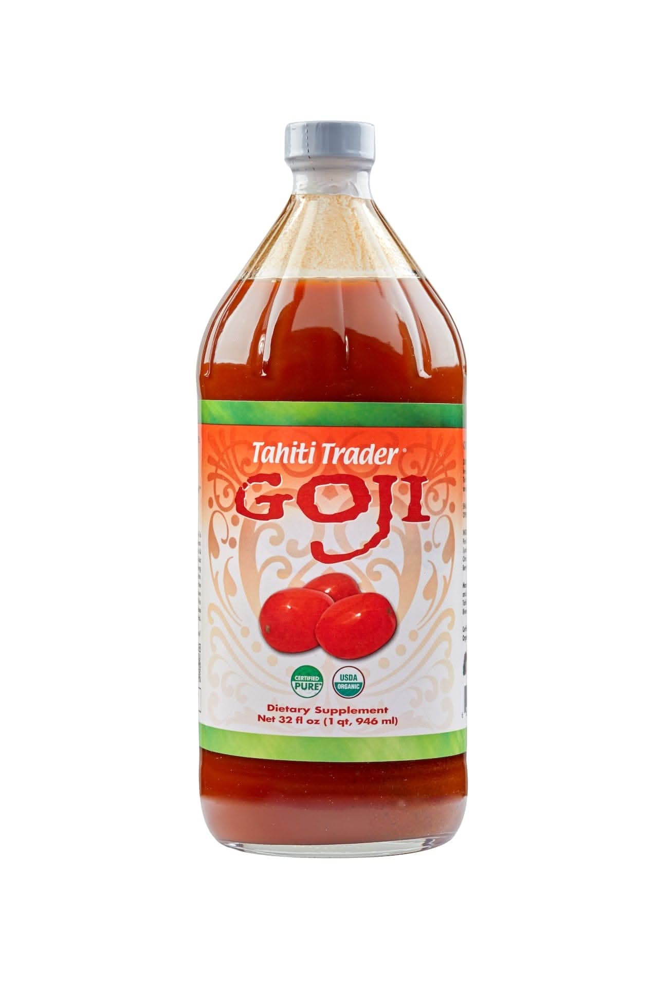 Organic Goji Juice 32 oz - Phone Order Form - Tahiti Trader