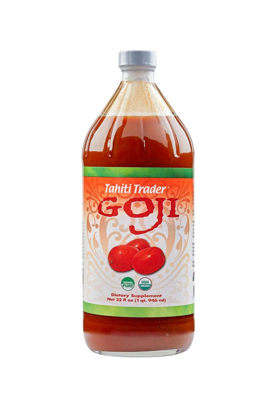 Organic Goji Juice 32 oz - Free Sample - Tahiti Trader