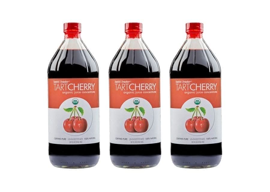 Organic Tart Cherry Juice 32 oz 3 Pack - Tahiti Trader