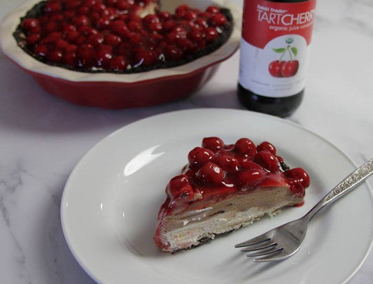 No Bake Cherry Tart Cheesecake pie - Tahiti Trader