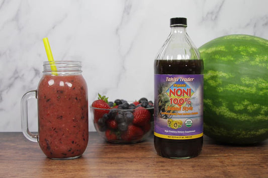 Triple berry Noni smoothie - Tahiti Trader