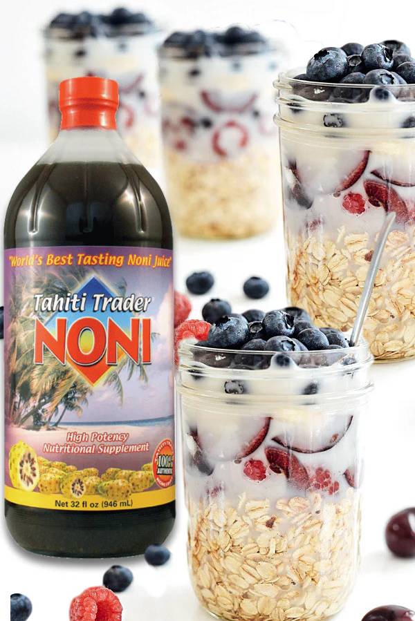 Tahiti Trader Overnight Noni Oats - Tahiti Trader