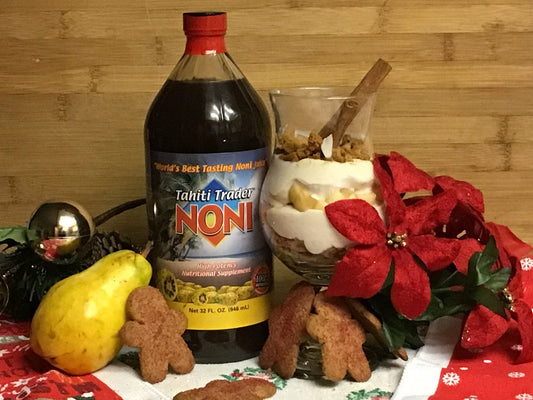 Tahiti Trader Noni Pear Gingerbread Parfait - Tahiti Trader