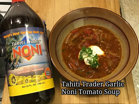 Tahiti Trader Garlic Tomato Soup with Noni - Tahiti Trader