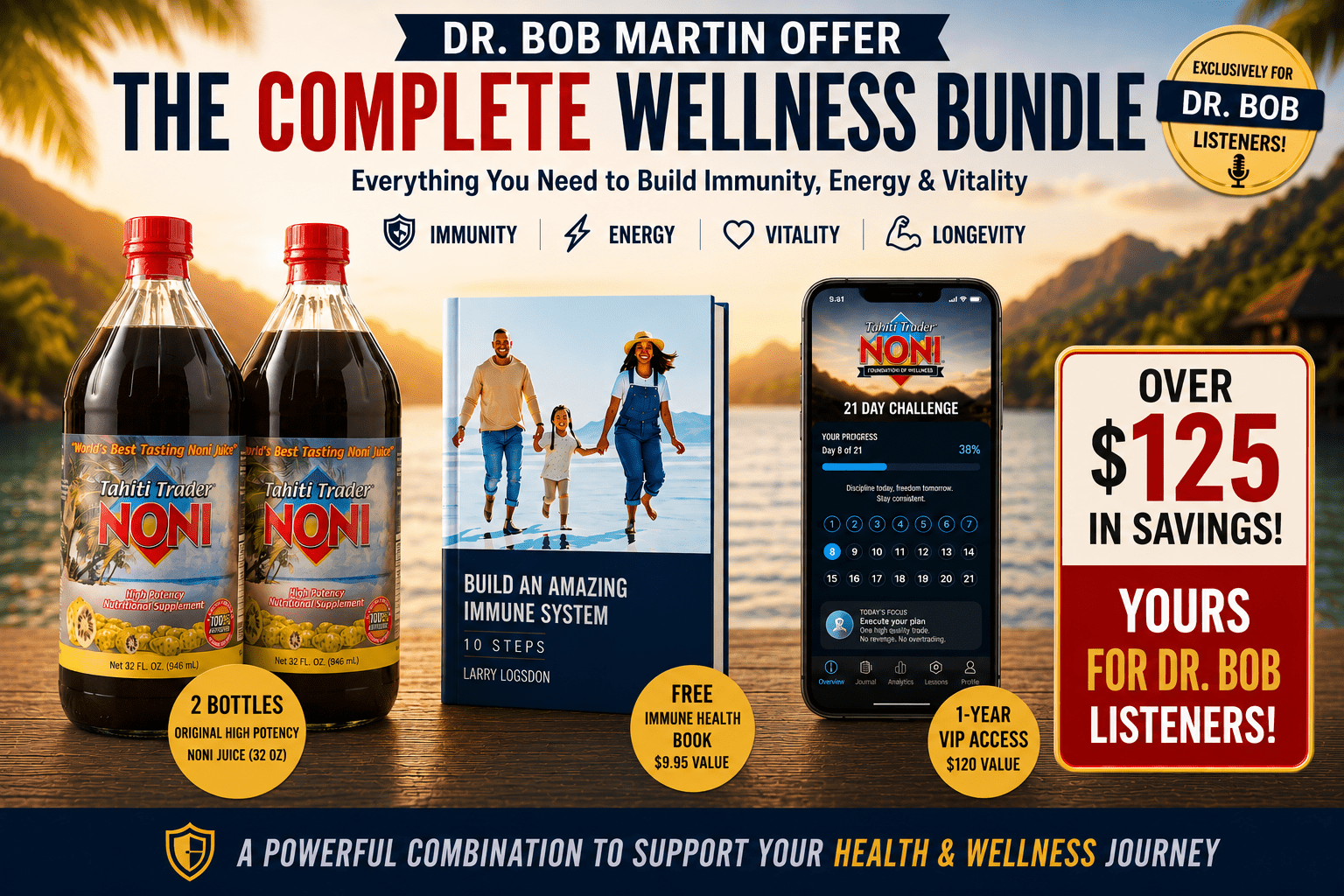 Dr. Bob Martin Father's Day Bundle - Tahiti Trader