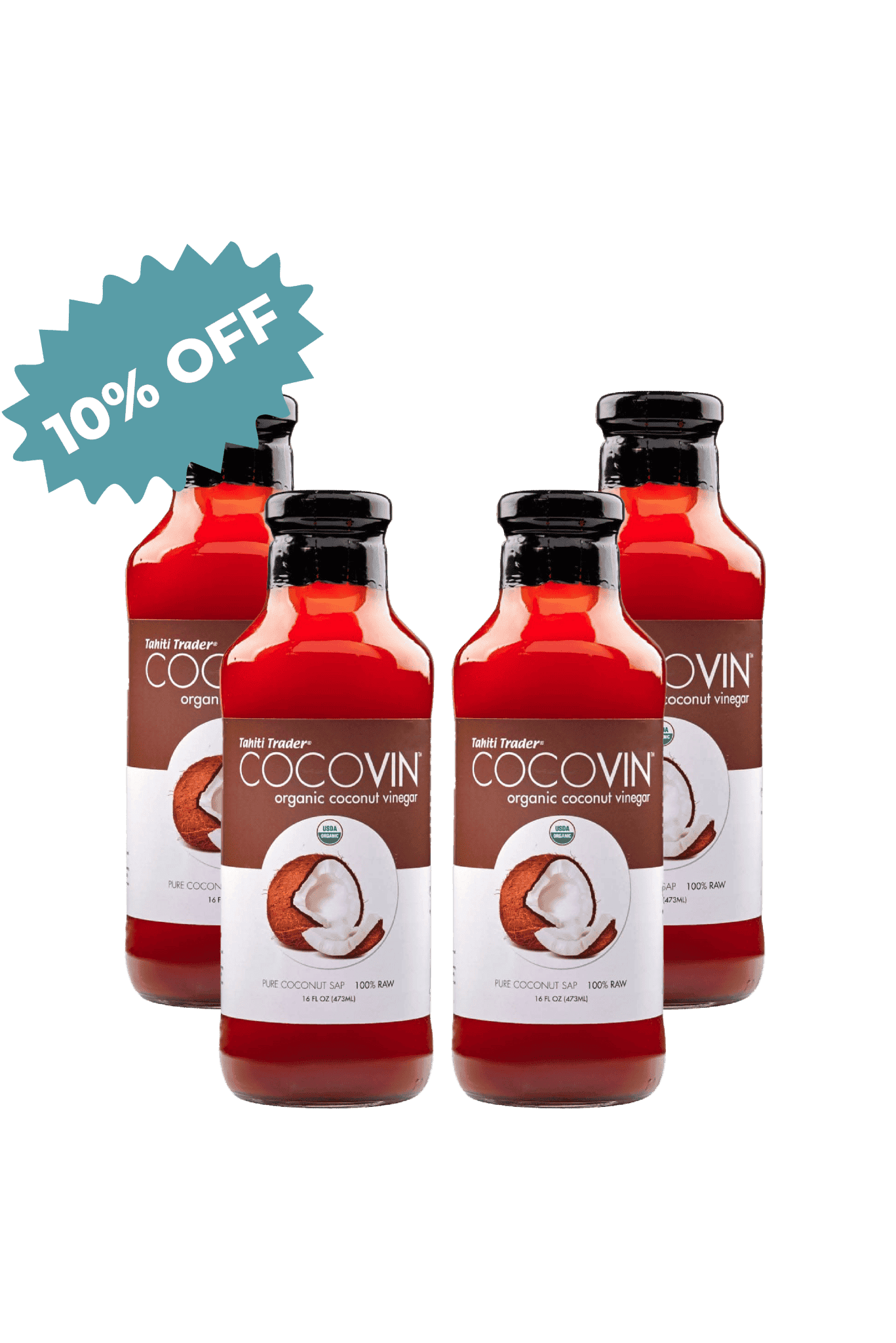 CocoVin ~ Organic Coconut Vinegar 16 oz - Tahiti Trader