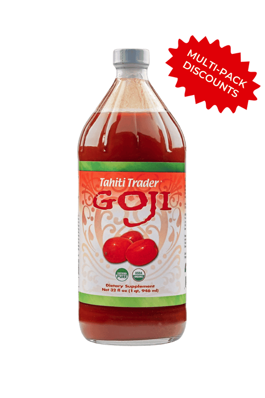 Organic Goji Juice 32 oz - Tahiti Trader