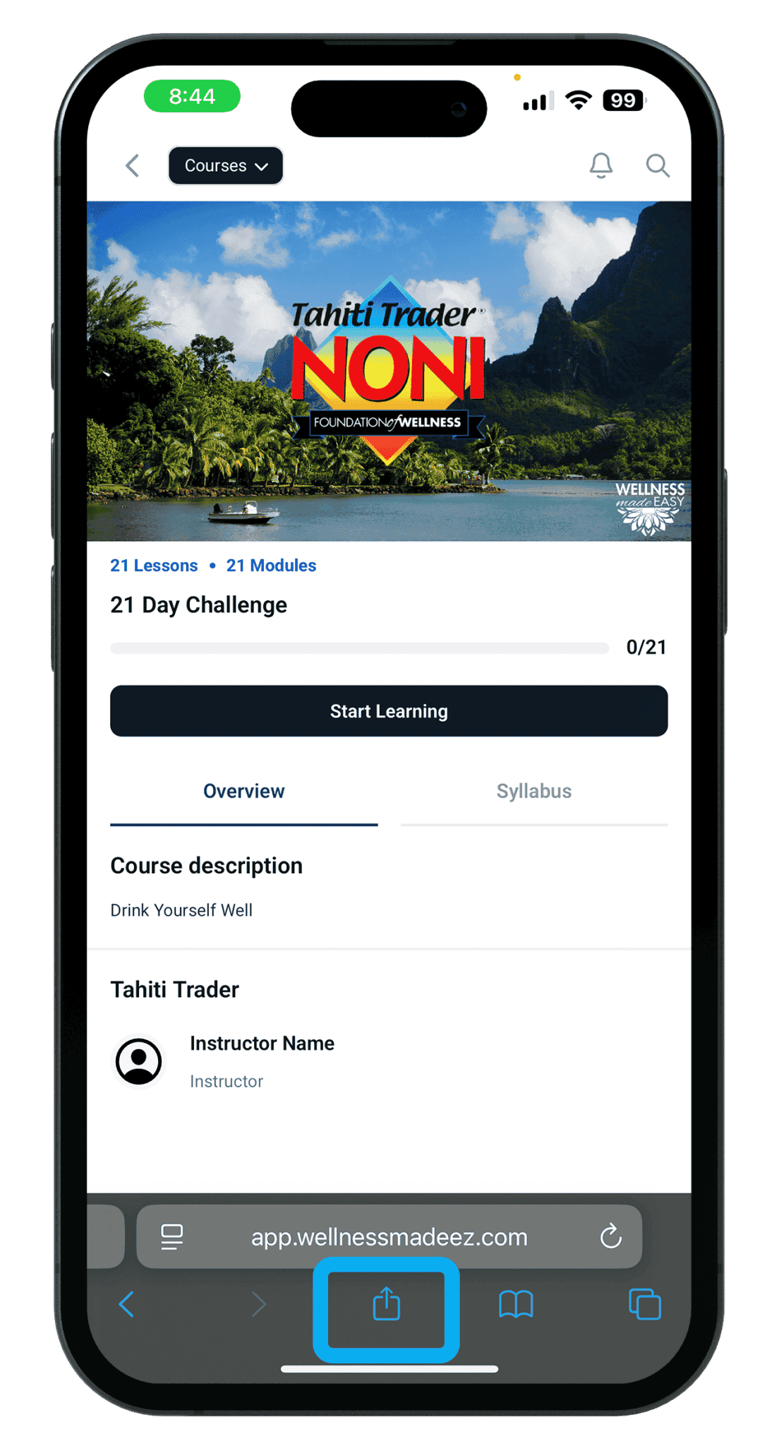 21 Day Challenge Kit - Tahiti Trader