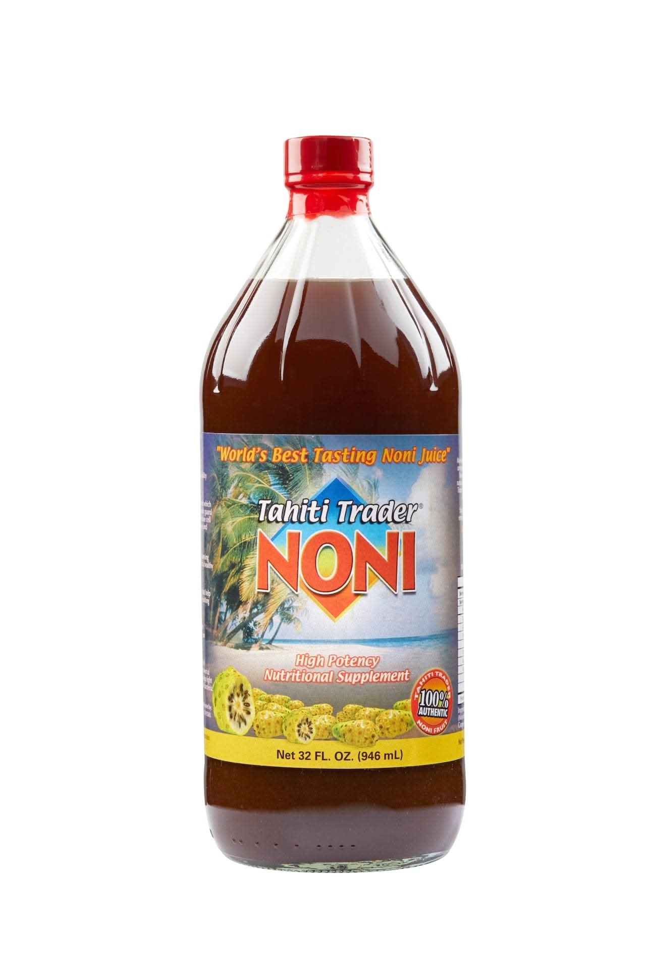 Tahiti Trader Original Noni Juice 32 oz - Free Sample - Tahiti Trader