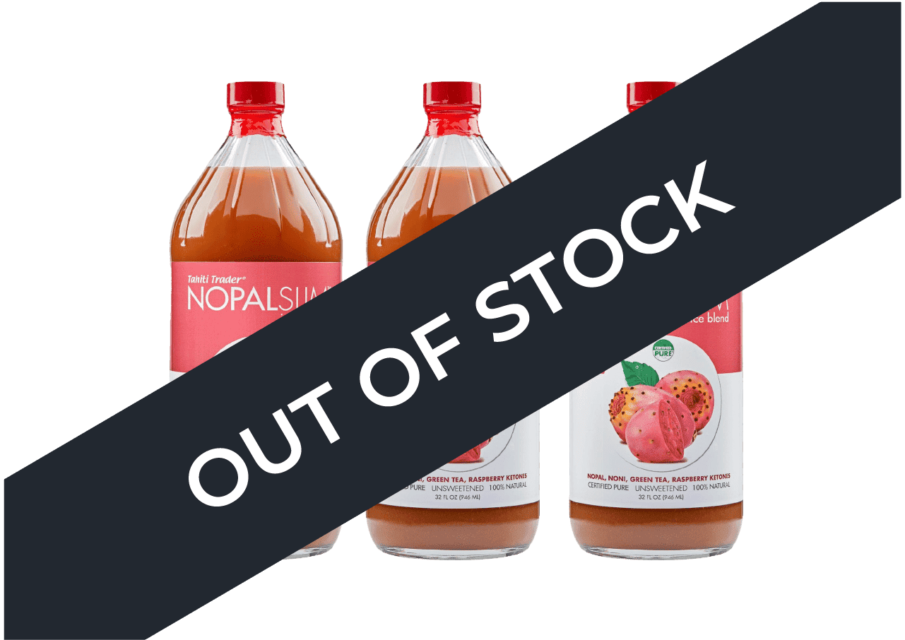 Nopal Slim Juice Blend 32 oz 3 Pack - Tahiti Trader