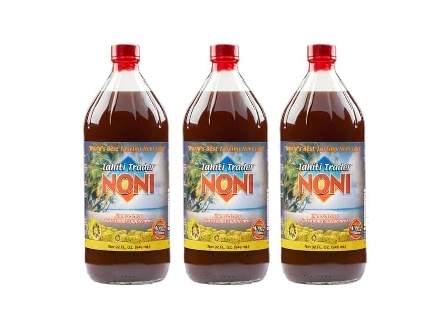 Original High Potency Noni Juice 32 oz 3 Pack - Tahiti Trader