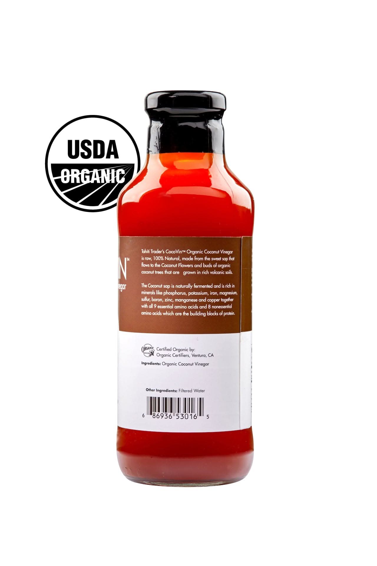 CocoVin ~ Organic Coconut Vinegar 16 oz - Tahiti Trader