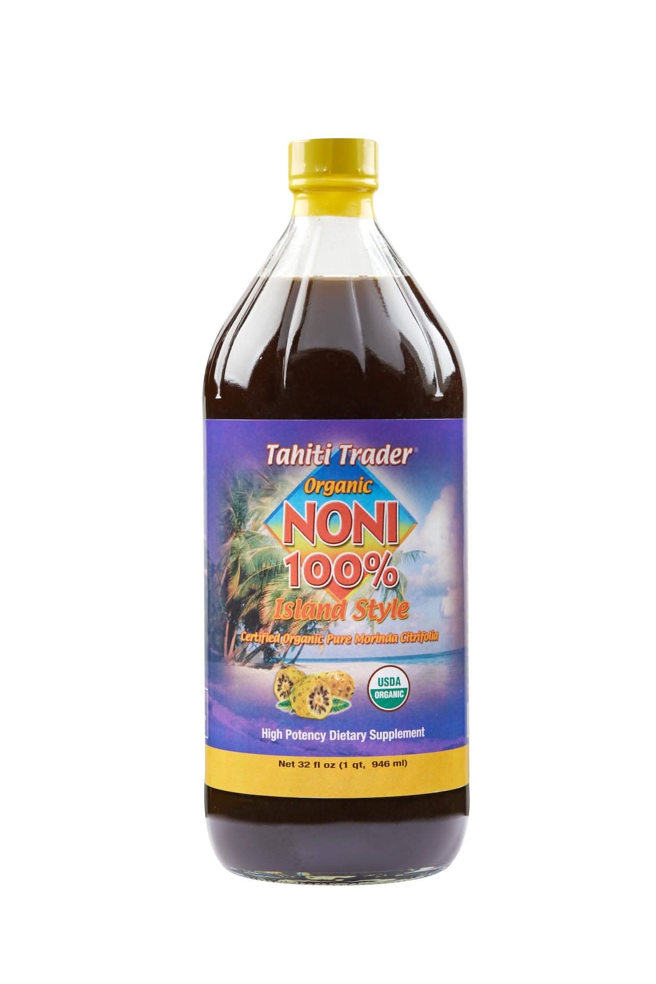 Tahiti Trader Island Style Noni Juice 32 oz - Tahiti Trader